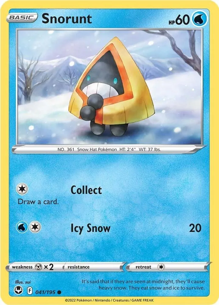 Snorunt card front