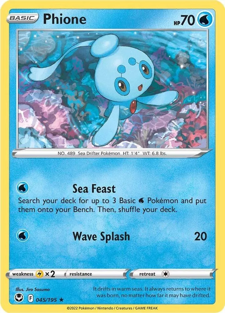 Phione card front