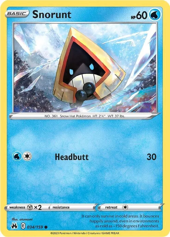 Snorunt card front