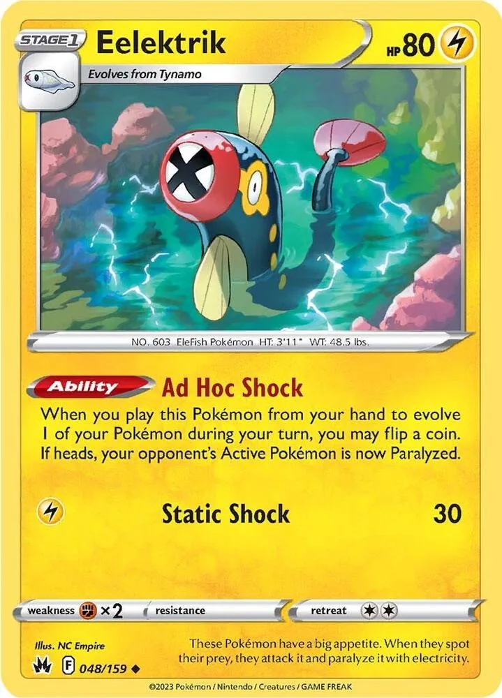 Eelektrik card front