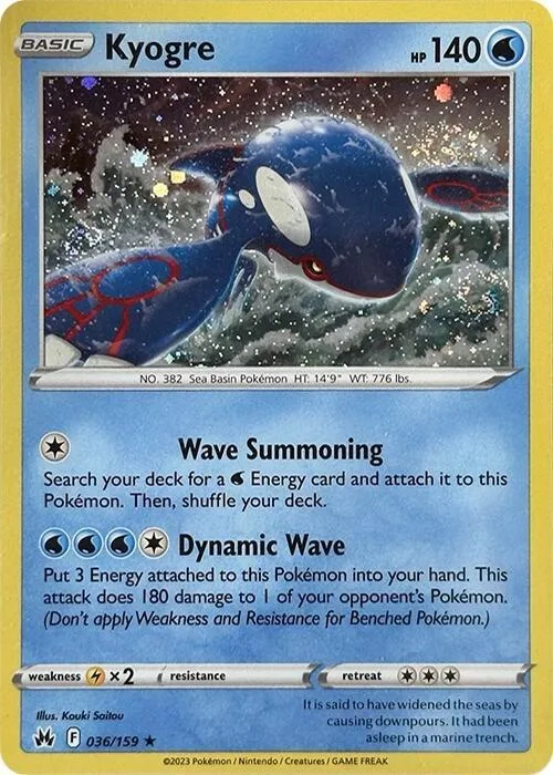 Kyogre (Pixel Holo) thumbnail