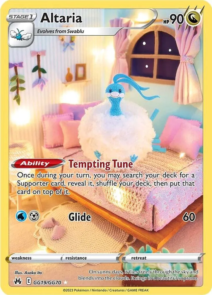 Altaria card front