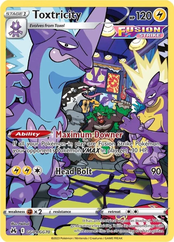 Toxtricity card front