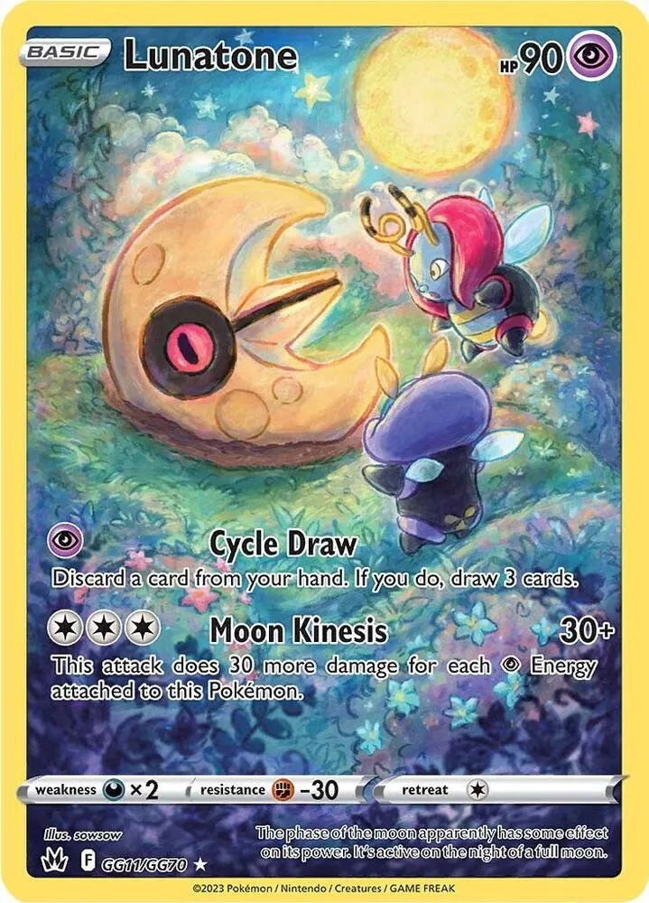 Lunatone card front
