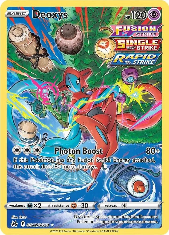 Deoxys card front