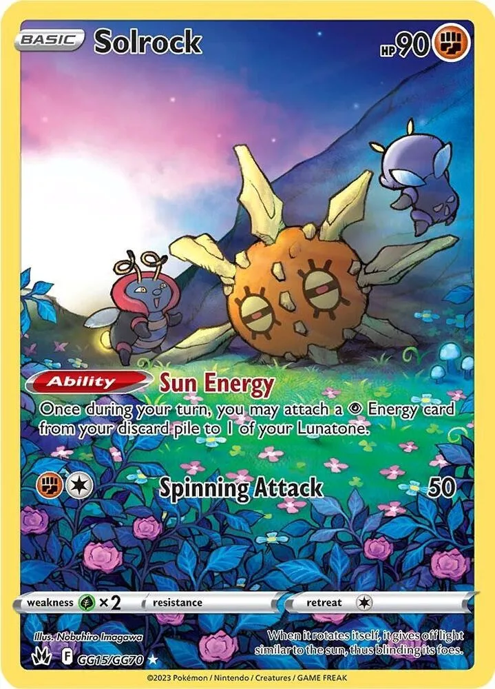 Solrock card front