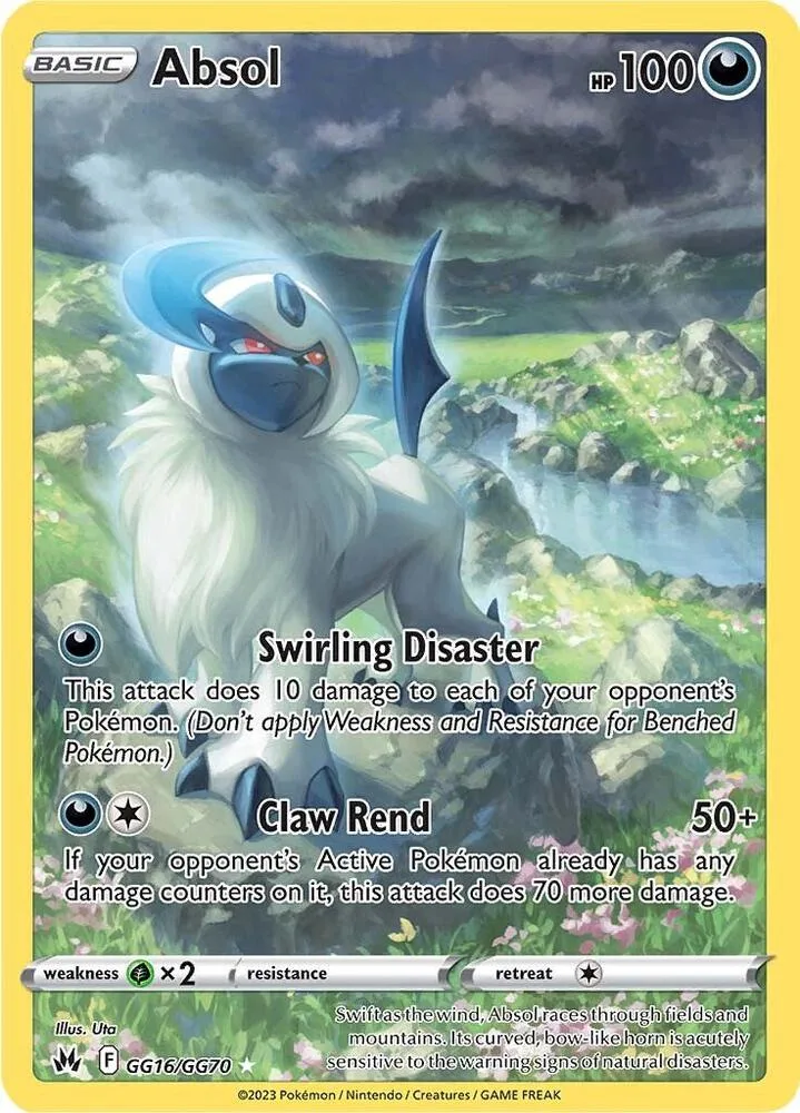 Absol card front