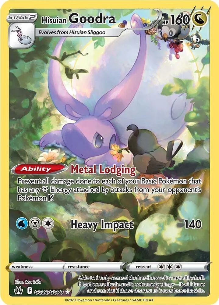 Hisuian Goodra card front