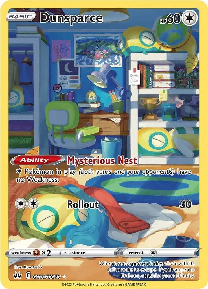 Dunsparce card front