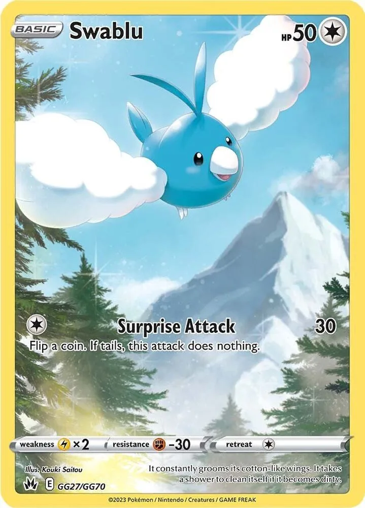 Swablu card front