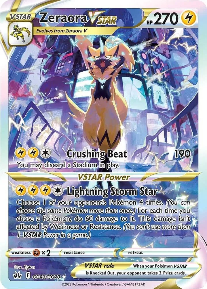 Zeraora VSTAR card front