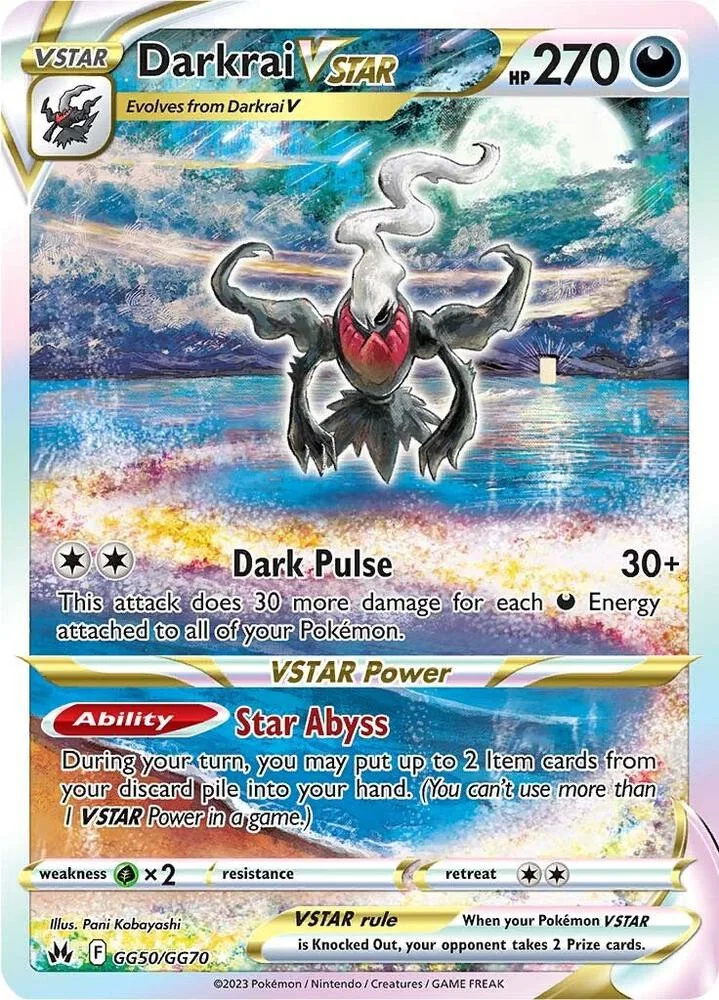 Darkrai VSTAR Holofoil card