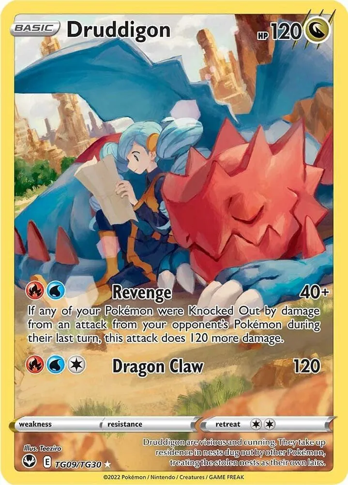 Druddigon card front