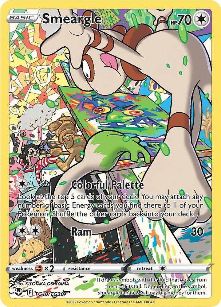 Smeargle card front