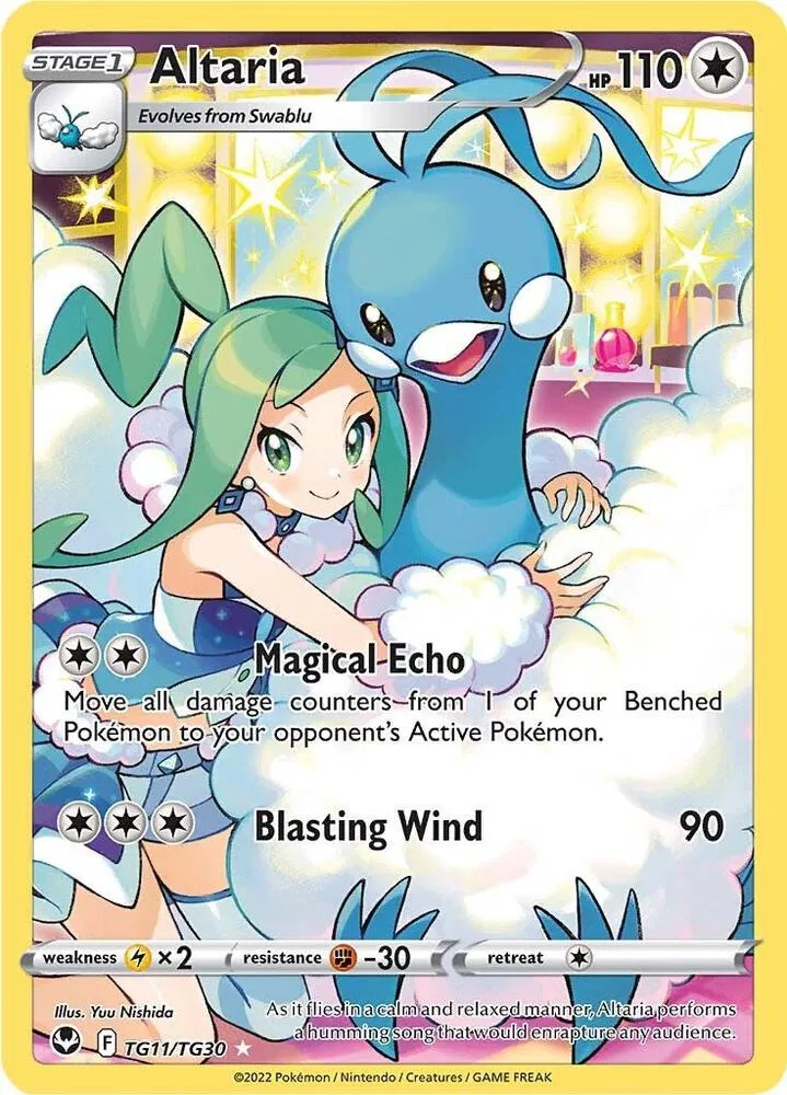 Altaria card front