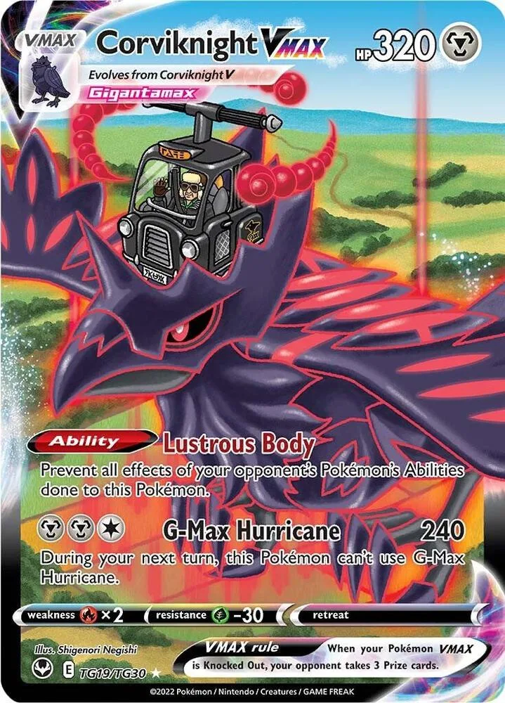 Corviknight VMAX card front