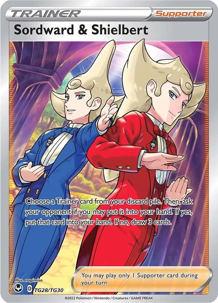 Sordward & Shielbert card front