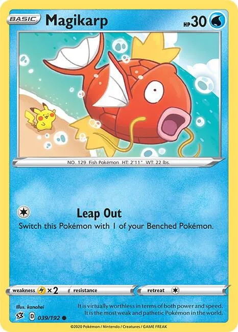 Magikarp card front