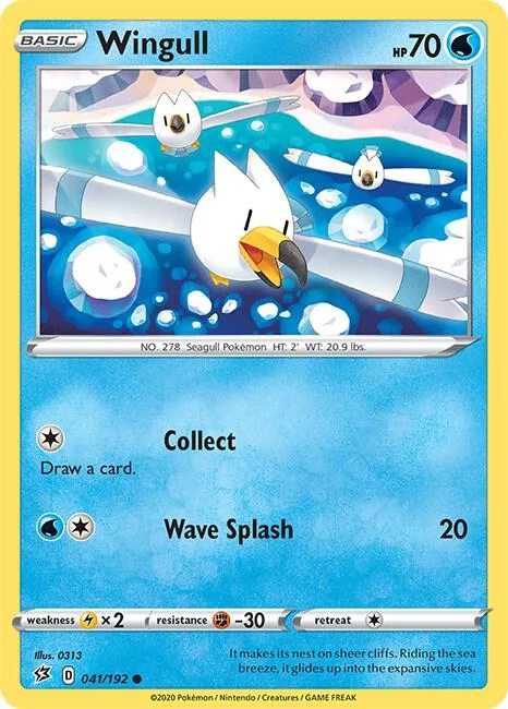 Wingull card front