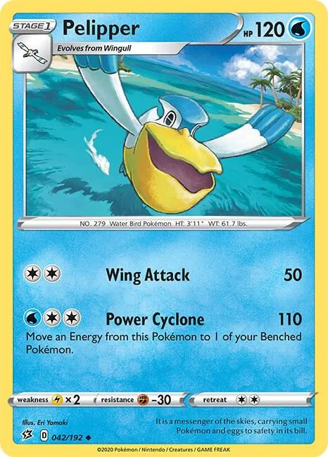 Pelipper card front