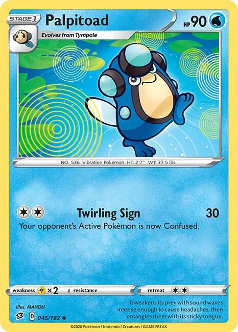 Palpitoad card front