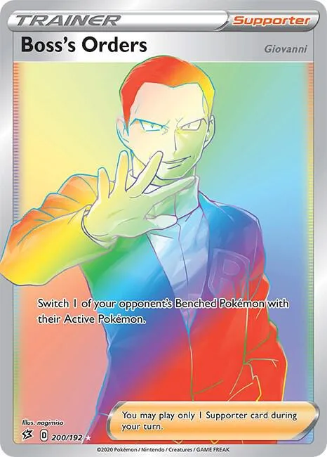 Boss's Orders (Secret) Holofoil card