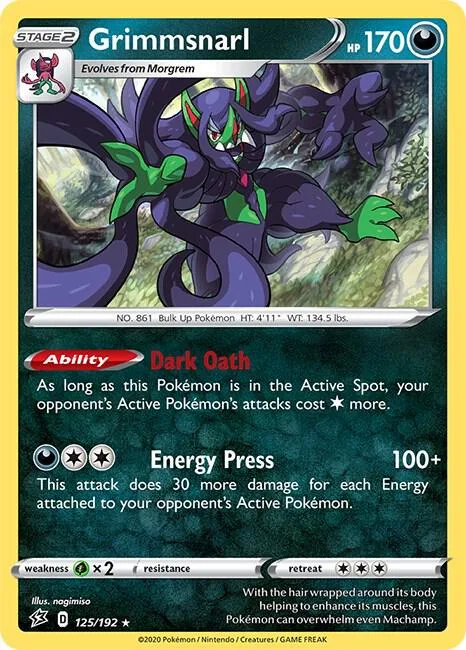 Grimmsnarl (Non-Holo) thumbnail