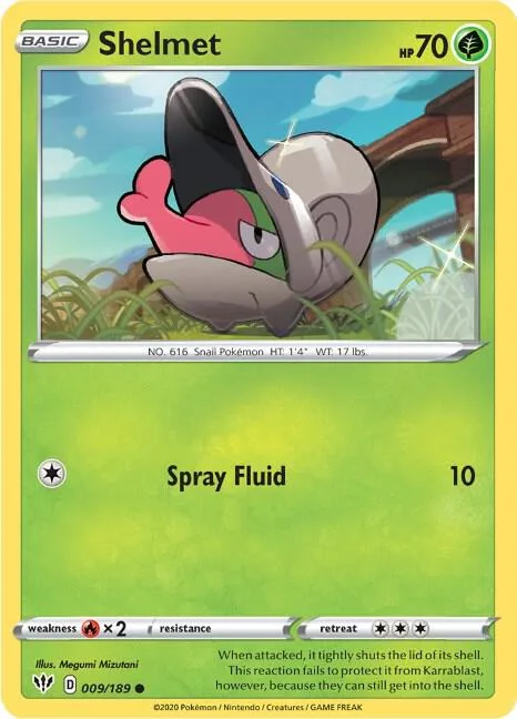 Shelmet card front