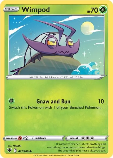 Wimpod card front