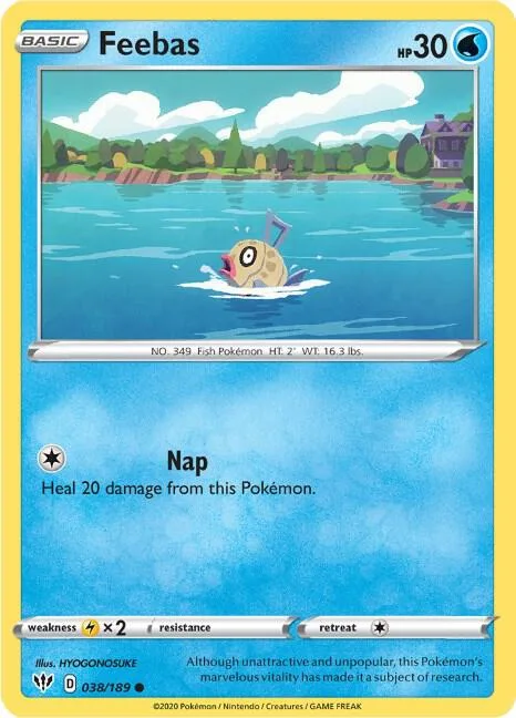 Feebas card front