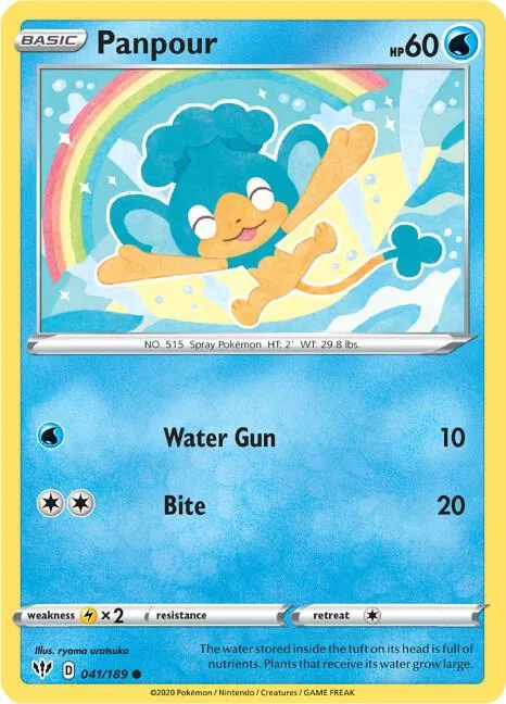 Panpour card front