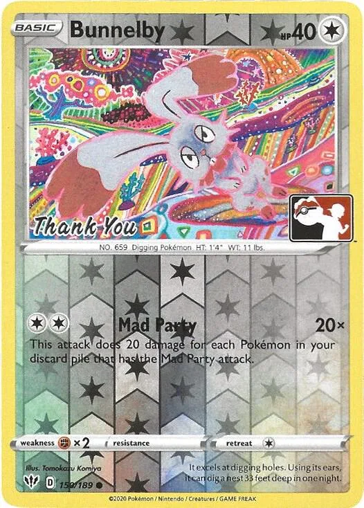 Bunnelby (Promo Stamp) thumbnail