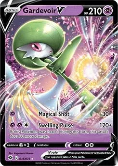 Gardevoir V card front