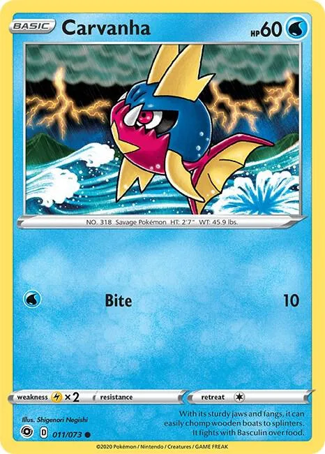 Carvanha card front