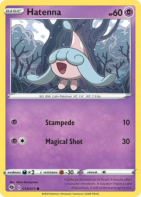 Hatenna card front