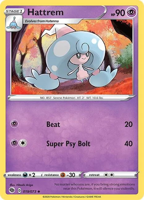 Hattrem card front