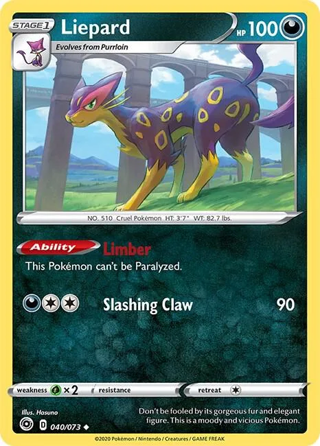 Liepard card front