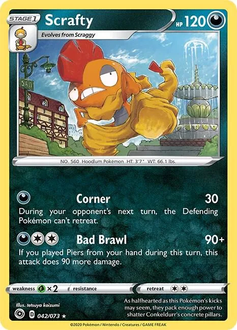 Scrafty card front