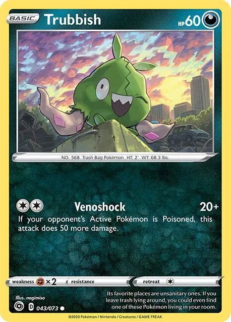 Trubbish card front