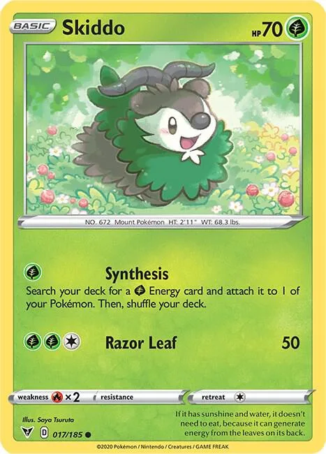 Skiddo card front