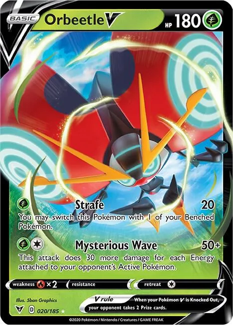 Orbeetle V card front