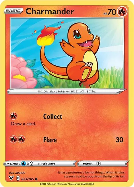 Charmander card front
