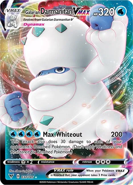 Galarian Darmanitan VMAX card front