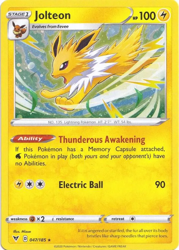 Jolteon (Cosmos Holo) thumbnail
