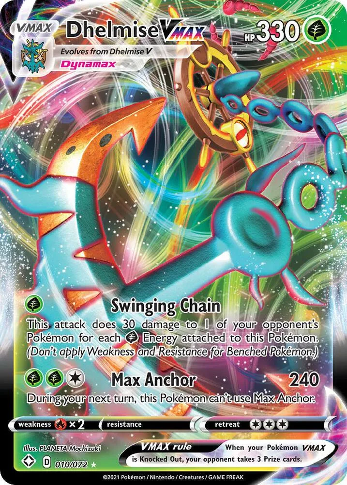 Dhelmise VMAX card front
