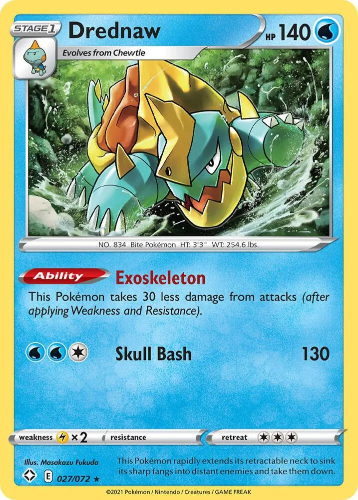 Drednaw card front