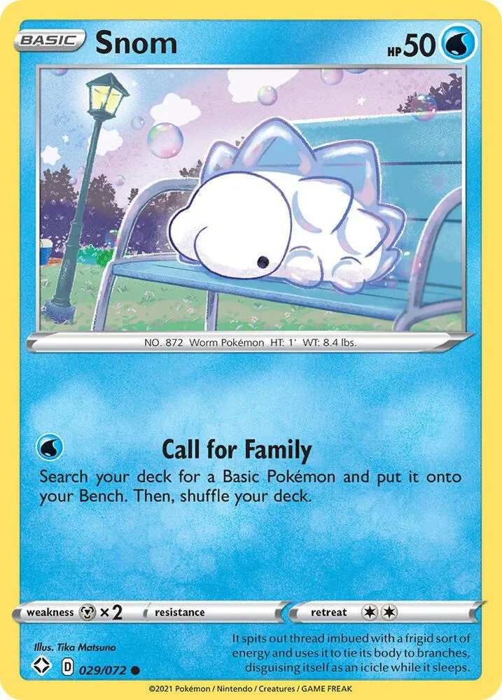 Snom card front