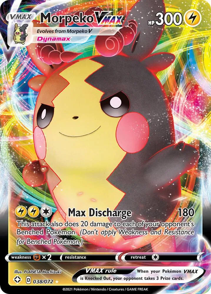 Morpeko VMAX card front