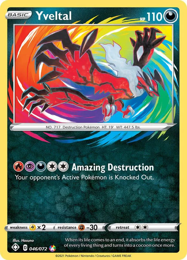 Yveltal card front