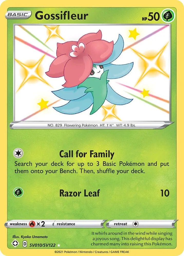 Gossifleur card front